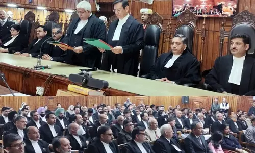 Justice Atul Sreedharan Takes Oath As Jammu & Kashmir High Court Judge