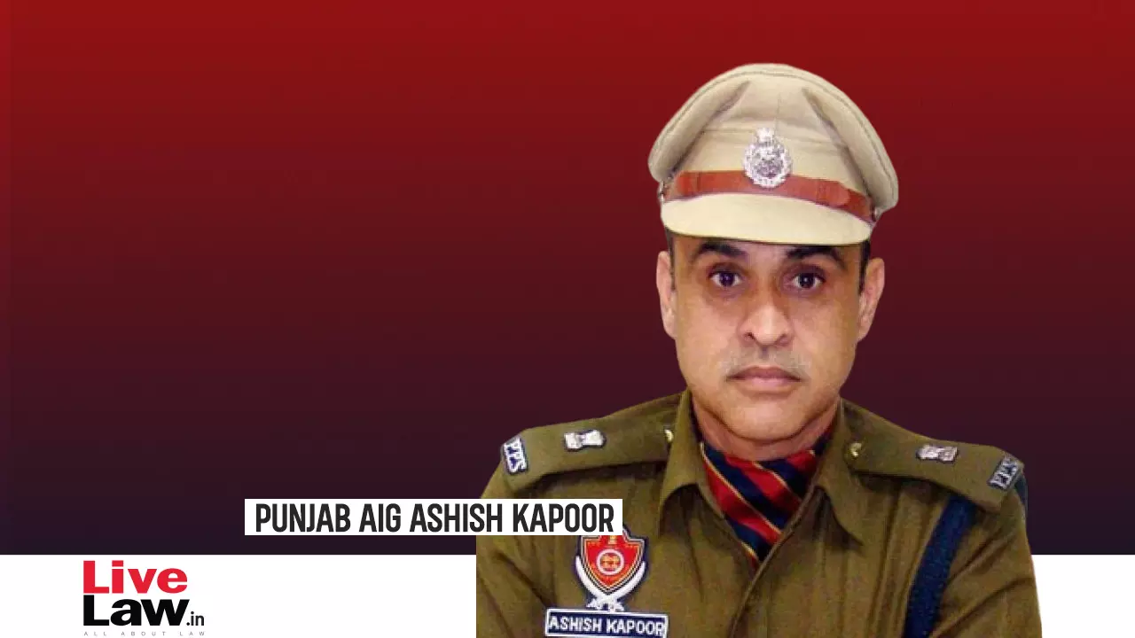Punjab & Haryana High Court Grants Bail To Former AIG Ashish Kapoor In Bribery Case Punjab & Haryana High Court Grants Bail To Former AIG Ashish Kapoor In Bribery Case