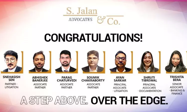 S. Jalan & Co. Boosts Up Young Attorneys To Senior Positions S. Jalan & Co. Boosts Up Young Attorneys To Senior Positions