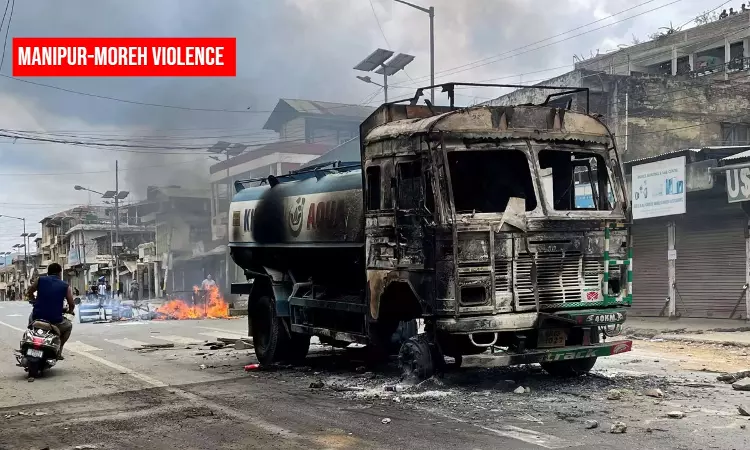 Manipur-Moreh Violence| HC Seeks State Govts Affidavit In 2 Weeks On Failure To Ensure Protection Of Houses Burnt, Properties Looted Manipur-Moreh Violence| HC Seeks State Govts Affidavit In 2 Weeks On Failure To Ensure Protection Of Houses Burnt, Properties Looted