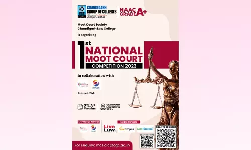 Chandigarh Law College, Mohali: 1st National Moot Court Competition 2023 Chandigarh Law College, Mohali: 1st National Moot Court Competition 2023