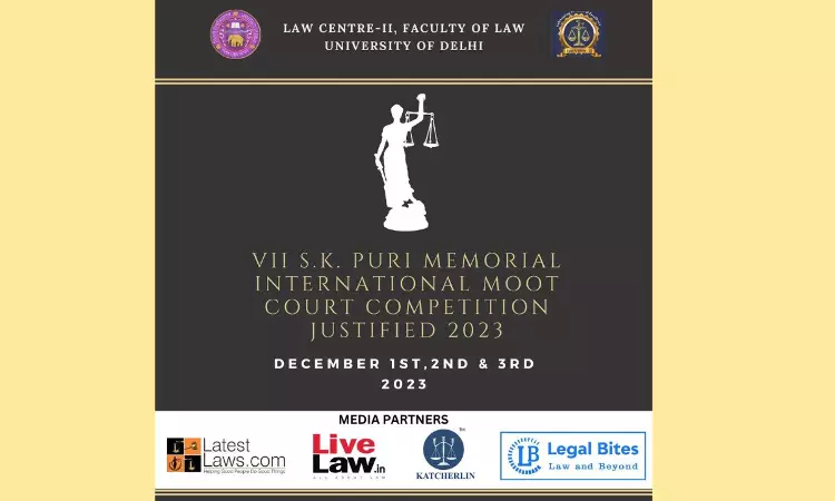 Join The 7th S.K. Puri Memorial International Moot Court Competition, Justified 2023! Join The 7th S.K. Puri Memorial International Moot Court Competition, Justified 2023!