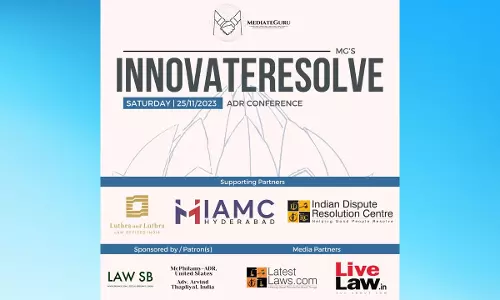 InnovateResolve 2023: Redefining The Landscape Of Alternative Dispute Resolution InnovateResolve 2023: Redefining The Landscape Of Alternative Dispute Resolution