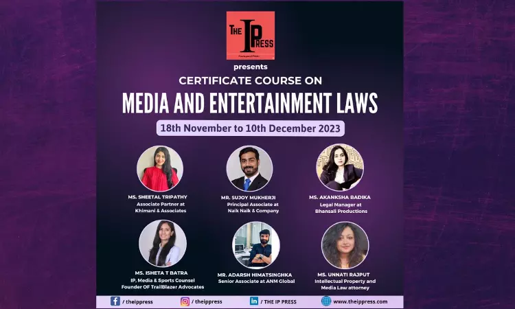 The IP Press | Media & Entertainment Laws Certificate Course The IP Press | Media & Entertainment Laws Certificate Course