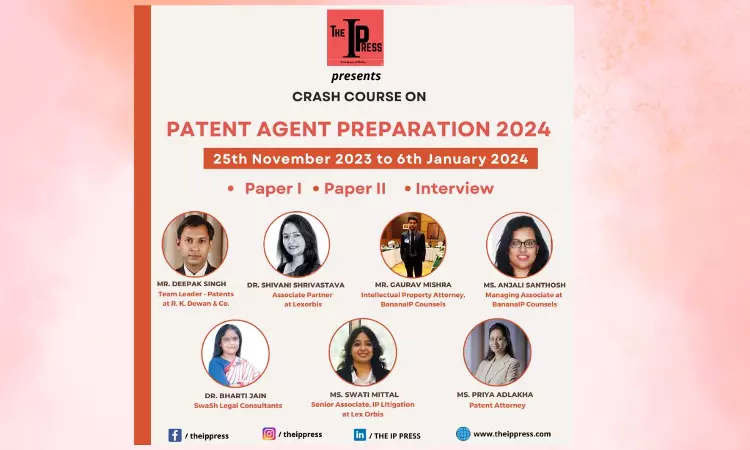 Crash Course | Patent Agent Examination 2024 | IP Press Crash Course | Patent Agent Examination 2024 | IP Press