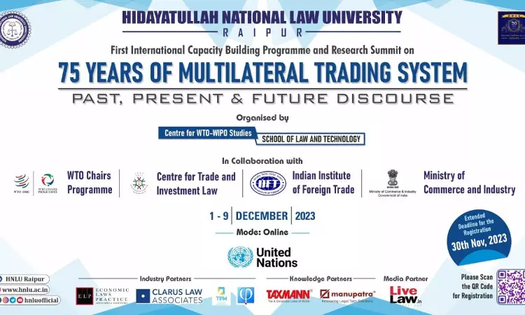 HNLUs Inaugural International Summit | Multilateral Trading System HNLUs Inaugural International Summit | Multilateral Trading System