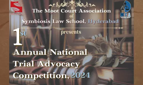 SLS Hyderabad | 1st National Trial Advocacy Competition SLS Hyderabad | 1st National Trial Advocacy Competition