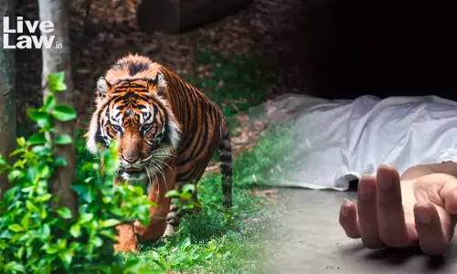 Kerala High Court Dismisses Plea Challenging Order To Shoot Man-Eating Tiger In Wayanad; Imposes 25K Costs Kerala High Court Dismisses Plea Challenging Order To Shoot Man-Eating Tiger In Wayanad; Imposes 25K Costs
