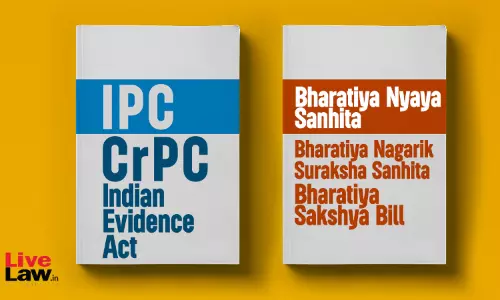 Criminal Law Bills Replacing IPC, CrPC, And Evidence Act Receive Presidential Assent Criminal Law Bills Replacing IPC, CrPC, And Evidence Act Receive Presidential Assent