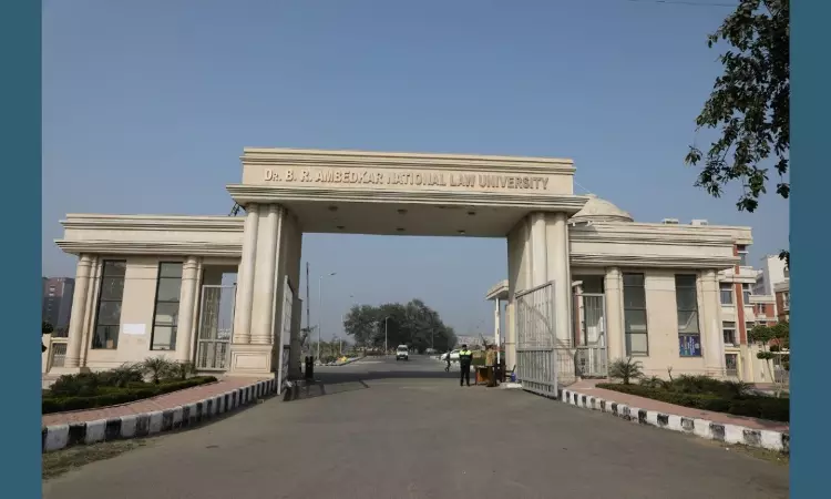 Dr. B.R. Ambedkar National Law University Unveils New And Emerging Syllabus In Their U.G. Courses Dr. B.R. Ambedkar National Law University Unveils New And Emerging Syllabus In Their U.G. Courses