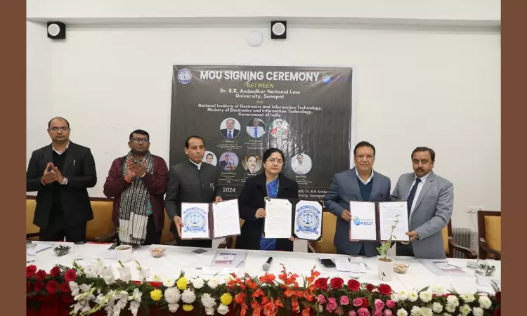 DBRANLU Signs MoU With NIELIT Under Ministry Of Information And Technology, Government Of India DBRANLU Signs MoU With NIELIT Under Ministry Of Information And Technology, Government Of India