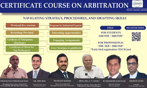 LexPacto: Certificate Course On Arbitration Navigating Strategy, Procedures And Drafting Skills LexPacto: Certificate Course On Arbitration Navigating Strategy, Procedures And Drafting Skills