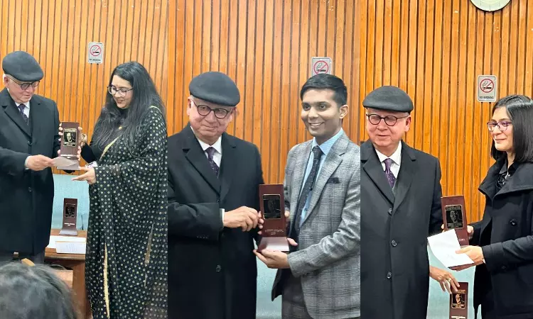 Justice Aftam Alam Presents Outstanding Legal Minds With Justice JS Verma Fellowship By Supreme Court Lawyers Welfare Trust Justice Aftam Alam Presents Outstanding Legal Minds With Justice JS Verma Fellowship By Supreme Court Lawyers Welfare Trust