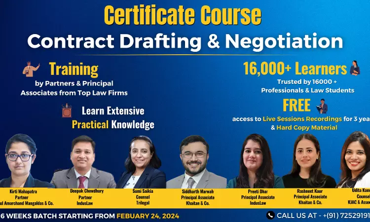 Learn Contract Drafting & Negotiation From Top Law Firm Lawyers At Bettering Results: Register Now Learn Contract Drafting & Negotiation From Top Law Firm Lawyers At Bettering Results: Register Now