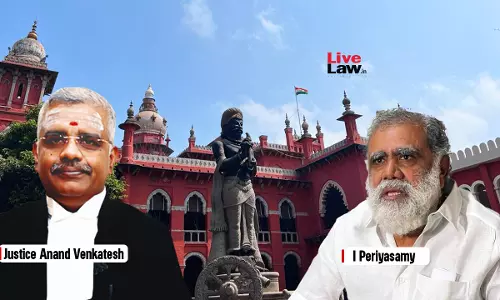 Madras High Court Sets Aside Discharge Of TN Minister I Periyasamy In Corruption Case Madras High Court Sets Aside Discharge Of TN Minister I Periyasamy In Corruption Case