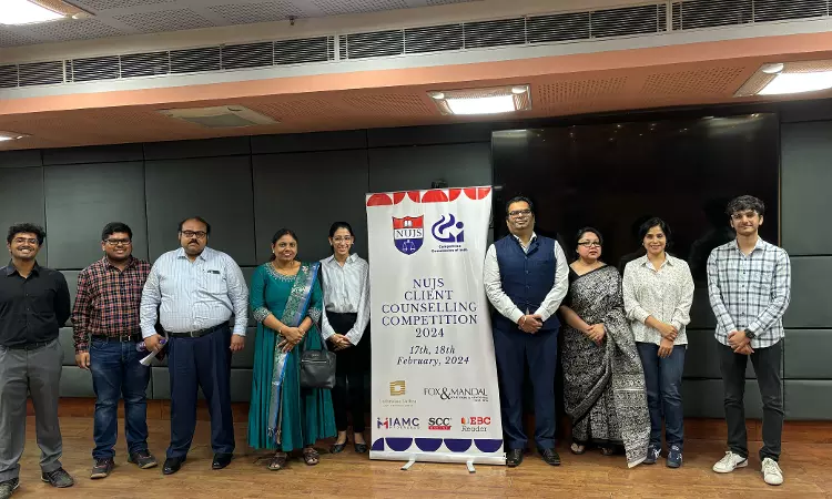 NUJS Kolkata Hosts 3rd National Client Counselling Competition 2024, NLU Odisha Emerge As Winners NUJS Kolkata Hosts 3rd National Client Counselling Competition 2024, NLU Odisha Emerge As Winners