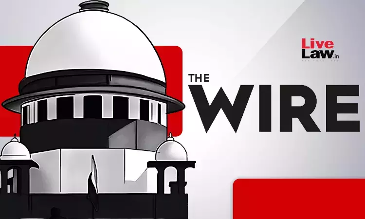 Supreme Court Adjourns Hearing Of Ex-JNU Professors Defamation Case Against The Wire Supreme Court Adjourns Hearing Of Ex-JNU Professors Defamation Case Against The Wire