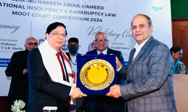 “Justice Is The Queen Of All The Virtues”: Justice Dipak Misra At The 2nd Hakeem Abdul Hameed National Insolvency And Bankruptcy Law Moot Court Competition “Justice Is The Queen Of All The Virtues”: Justice Dipak Misra At The 2nd Hakeem Abdul Hameed National Insolvency And Bankruptcy Law Moot Court Competition