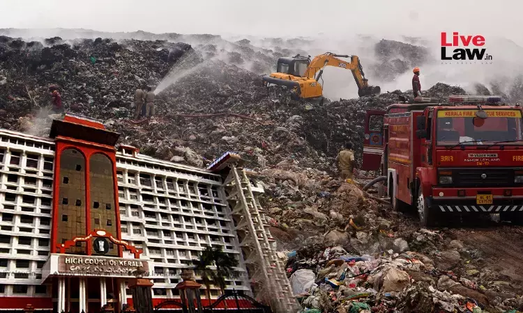 Kerala High Court Judges To Visit Brahmapuram Site Today To Evaluate Progress Of Bio Mining And Other General Conditions