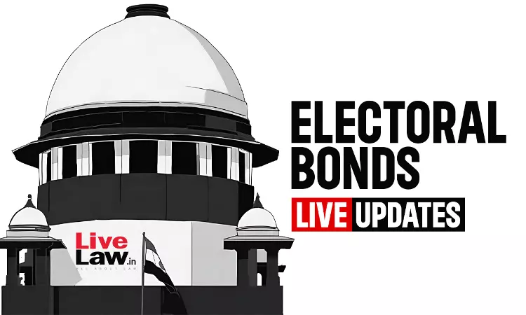 Electoral Bonds Case : Live Updates From Supreme Court Hearing On Whether SBI Should Disclose Bond Numbers Electoral Bonds Case : Live Updates From Supreme Court Hearing On Whether SBI Should Disclose Bond Numbers