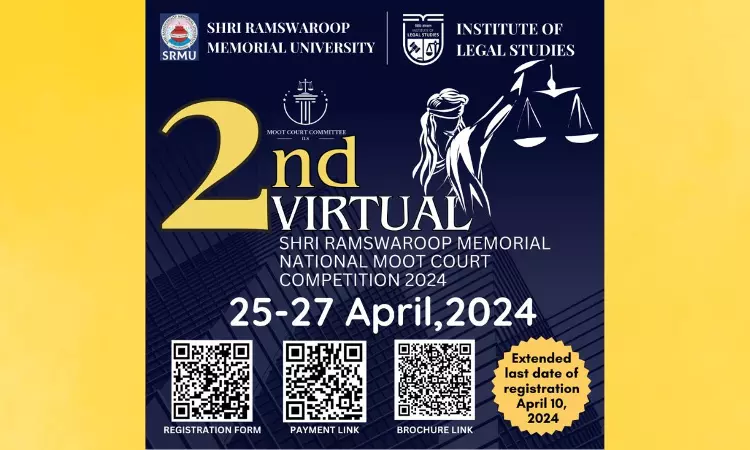 2nd Virtual Shri Ramswaroop Memorial National Moot Court Competition, 2024 2nd Virtual Shri Ramswaroop Memorial National Moot Court Competition, 2024