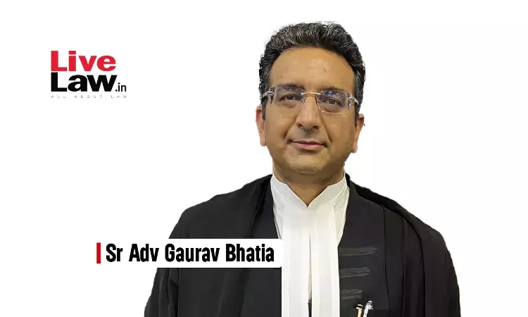 Senior Advocate Gaurav Bhatia Files Defamation Suit Before Delhi High Court Seeking Take Down Of Defamatory Content