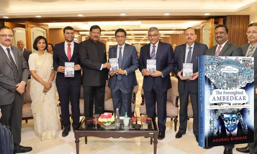 Chief Justice Of India Dr DY Chandrachud Releases Anurag Bhaskars Book On Dr BR Ambedkar Chief Justice Of India Dr DY Chandrachud Releases Anurag Bhaskars Book On Dr BR Ambedkar