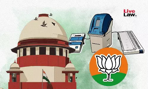 Supreme Court Asks ECI To Check Allegation That BJP Got Extra Votes In EVMs During Mock Polls In Kerala Supreme Court Asks ECI To Check Allegation That BJP Got Extra Votes In EVMs During Mock Polls In Kerala