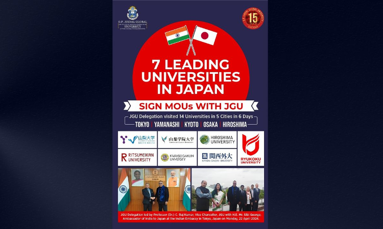 Seven Leading Japanese Universities Sign MoUs With JGU Seven Leading Japanese Universities Sign MoUs With JGU