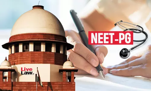 NEET-PG : Plea In Supreme Court Against Conversion Of Chandigarh UT Quota As All India Quota NEET-PG : Plea In Supreme Court Against Conversion Of Chandigarh UT Quota As All India Quota