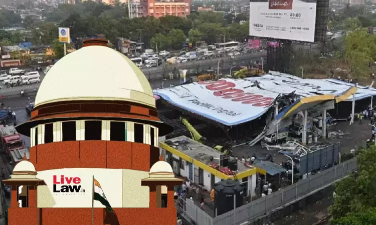 Will Ensure Safety Of Hoardings Near Mumbai Railway Lines : Railways Tells Supreme Court Will Ensure Safety Of Hoardings Near Mumbai Railway Lines : Railways Tells Supreme Court