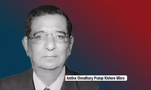 Former Judge Of Orissa High Court Justice Choudhury Pratap Kishore Misra Passes Away Former Judge Of Orissa High Court Justice Choudhury Pratap Kishore Misra Passes Away