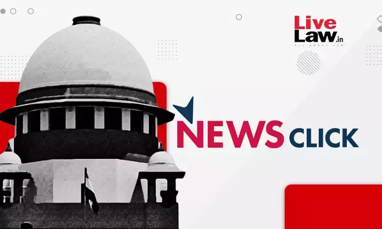 Supreme Court Issues Notice To IT Department On NewsClicks Plea To Stay Tax Demand Supreme Court Issues Notice To IT Department On NewsClicks Plea To Stay Tax Demand