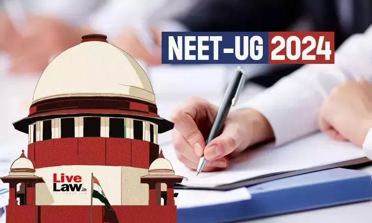 Supreme Court Adjourns Pleas To Cancel NEET-UG 2024; Next Posting On July 18 Supreme Court Adjourns Pleas To Cancel NEET-UG 2024; Next Posting On July 18