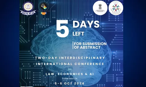 Call for Papers: Interdisciplinary Conference On Law, Economics, And AI By DNLU Call for Papers: Interdisciplinary Conference On Law, Economics, And AI By DNLU