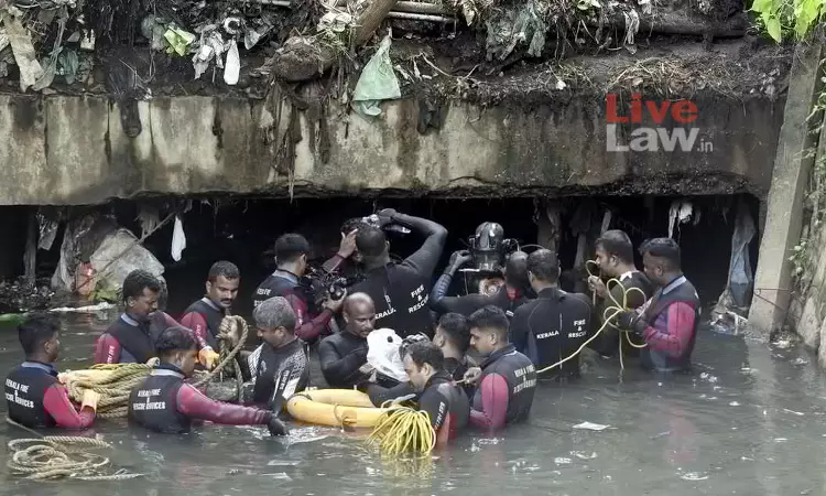 Sanitation Worker Swept To Death While Cleaning Aamayizhanchan Canal: Kerala HC Seeks Report On Origin, Removal Of Accumulated Plastic Waste Sanitation Worker Swept To Death While Cleaning Aamayizhanchan Canal: Kerala HC Seeks Report On Origin, Removal Of Accumulated Plastic Waste