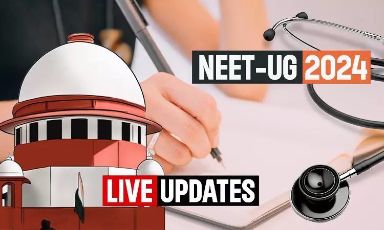 Plea To Cancel NEET-UG 24 : Supreme Court Poses Queries To Centre & NTA- Live Updates (July 18) Plea To Cancel NEET-UG 24 : Supreme Court Poses Queries To Centre & NTA- Live Updates (July 18)