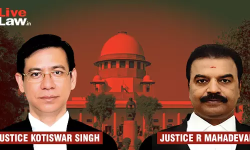 Justices N Kotiswar Singh & R Mahadevan Take Oath As Supreme Court Judges; SC Back To Full Strength Justices N Kotiswar Singh & R Mahadevan Take Oath As Supreme Court Judges; SC Back To Full Strength