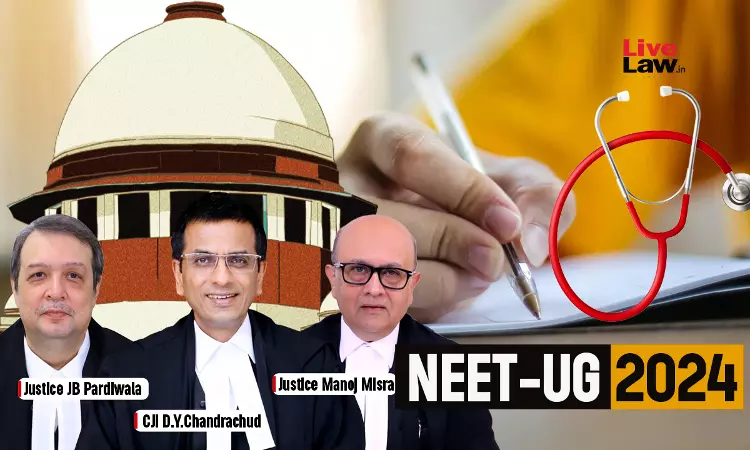 Supreme Court Refuses To Cancel NEET-UG 2024, Says Theres No Material To Show Systemic Breach Supreme Court Refuses To Cancel NEET-UG 2024, Says Theres No Material To Show Systemic Breach