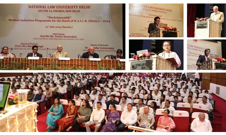 National Law University Delhi Hosted Deeksharambh: Student Induction Programme For 17th Batch Of B.A.LL.B. (Hons.) Program On 21 July. National Law University Delhi Hosted Deeksharambh: Student Induction Programme For 17th Batch Of B.A.LL.B. (Hons.) Program On 21 July.