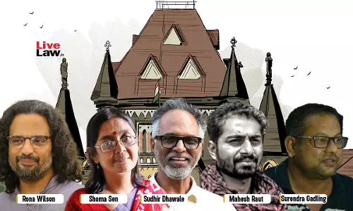 Elgar Parishad Case: Bombay High Court Rejects Default Bail To Surendra Gadling, Shoma Sen, Mahesh Raut, Sudhir Dhawade & Rona Wilson Elgar Parishad Case: Bombay High Court Rejects Default Bail To Surendra Gadling, Shoma Sen, Mahesh Raut, Sudhir Dhawade & Rona Wilson