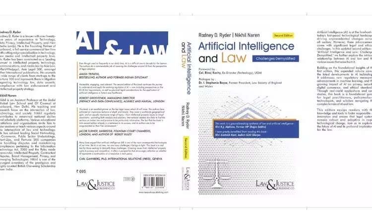 Scriboards Rodney D. Ryder And Nikhil Narens Book On Artificial Intelligence And Law Gets A New Edition Scriboards Rodney D. Ryder And Nikhil Narens Book On Artificial Intelligence And Law Gets A New Edition