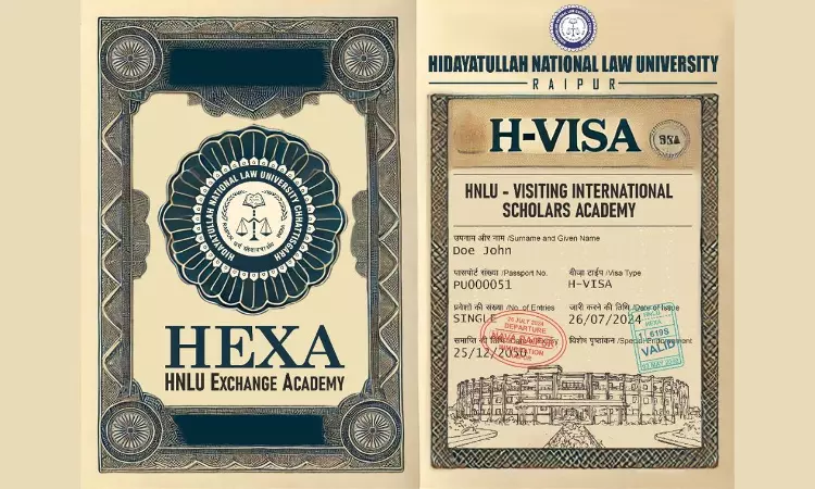 HNLU Launches H-VISA: A Gateway To Global Scholarly Exchanges HNLU Launches H-VISA: A Gateway To Global Scholarly Exchanges