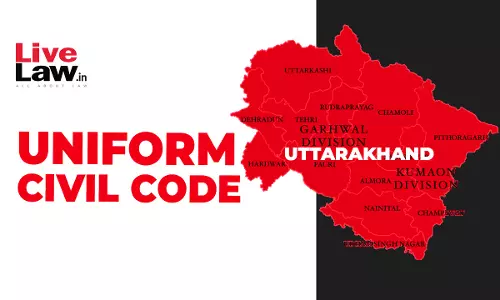 Pleas Challenging Uttarakhands Uniform Civil Code: High Court Issues Notices To State Govt, UOI Pleas Challenging Uttarakhands Uniform Civil Code: High Court Issues Notices To State Govt, UOI