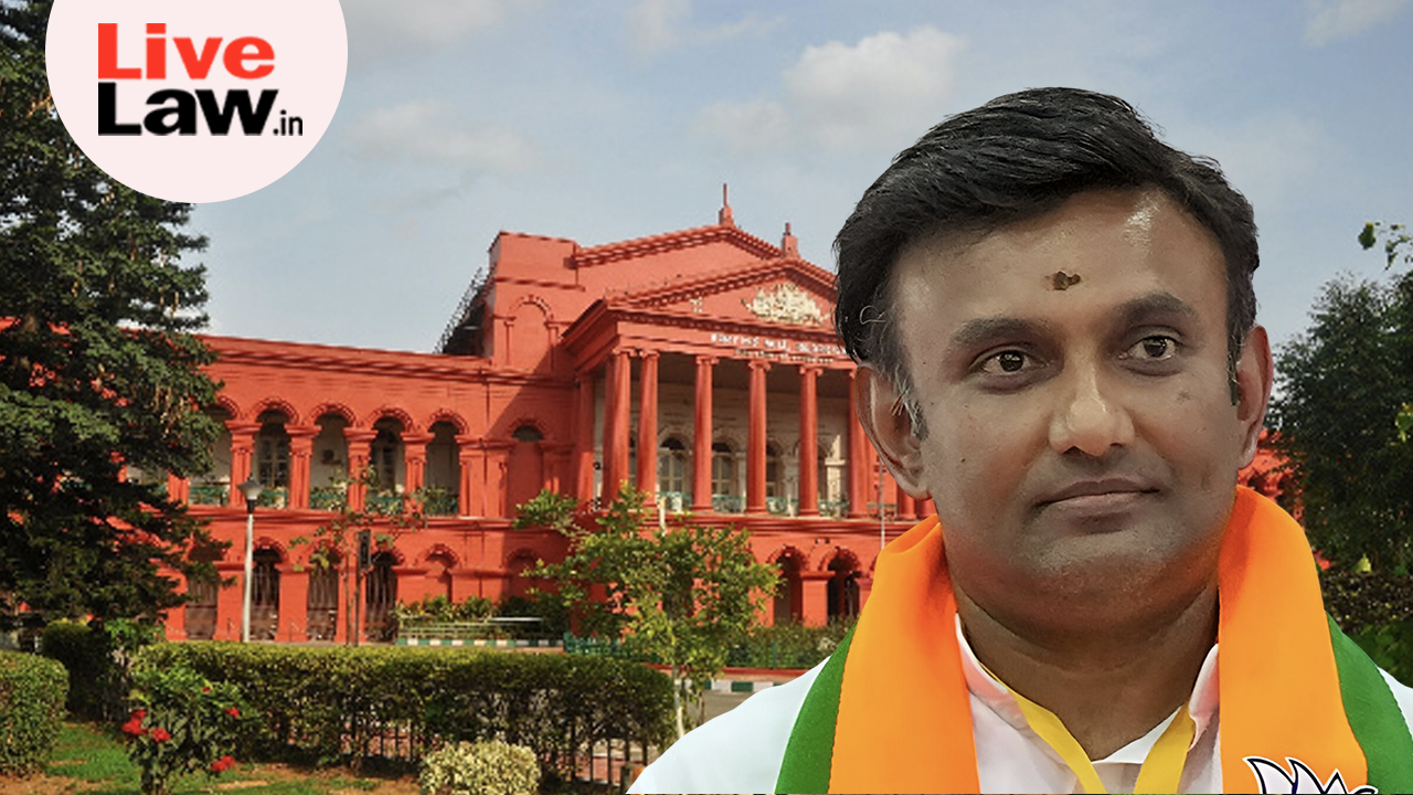 Karnataka High Court Grants Interim Relief To BJP MP K. Sudhakar In Abetment To Suicide Case Karnataka High Court Grants Interim Relief To BJP MP K. Sudhakar In Abetment To Suicide Case