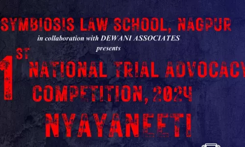 SLS Nagpur: 1st Edition Of The National Trial Advocacy Competition - NYAYANEETI 2024 SLS Nagpur: 1st Edition Of The National Trial Advocacy Competition - NYAYANEETI 2024