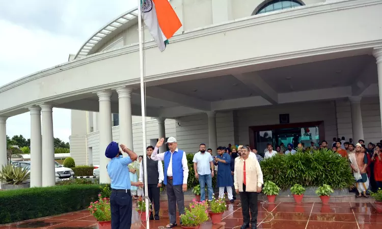 RGNUL To Be A Beacon Of Intellectual Empowerment: Vice Chancellor Prof. (Dr.) Jai Shankar Singh At Independence Day Address RGNUL To Be A Beacon Of Intellectual Empowerment: Vice Chancellor Prof. (Dr.) Jai Shankar Singh At Independence Day Address