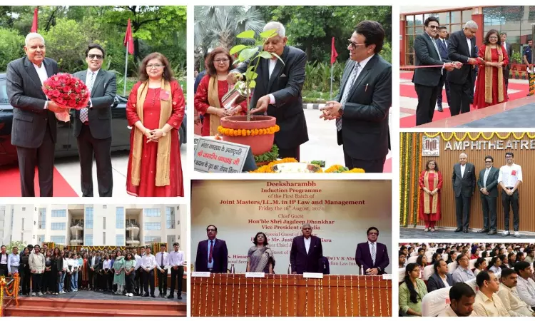 NLU Delhi Hosts Vice-President Of India For Student Induction Programme Of The Inaugural Batch Of The WIPO-NLUD-IPO Joint Masters/LL.M. In IP Law And Management NLU Delhi Hosts Vice-President Of India For Student Induction Programme Of The Inaugural Batch Of The WIPO-NLUD-IPO Joint Masters/LL.M. In IP Law And Management