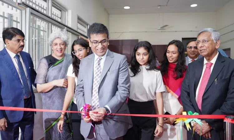CJI Chandrachud Lays Foundation Stone for Rajiv K Luthra Memorial At NLSIU, Bengaluru CJI Chandrachud Lays Foundation Stone for Rajiv K Luthra Memorial At NLSIU, Bengaluru