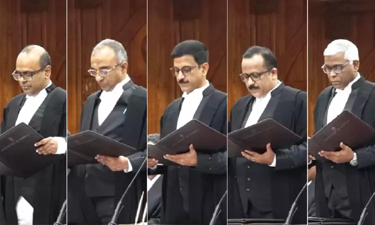 Five New Additional Judges Sworn In, Kerala High Court To Function With 45 Judges For The First Time